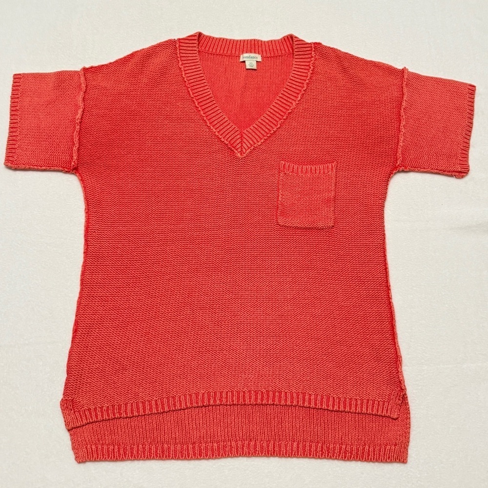 Sundance Coral Knit Blouse